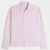 Linen-Blend Button-Through Shirt,Linen-Blend Button-Through Shirt Linen-Blend Button-Through Shirt,Linen-Blend Button-Through Shirt
