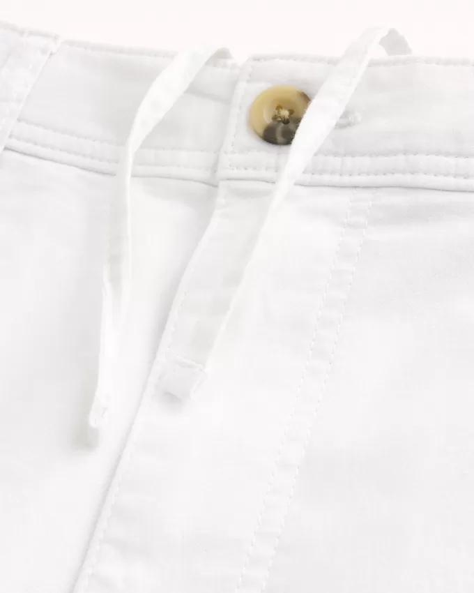 Linen-Blend Flex-Waist Baggy Pants,Linen-Blend Flex-Waist Baggy Pants