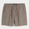 Linen-Blend Jogger Shorts 7″,Linen-Blend Jogger Shorts 7″ Linen-Blend Jogger Shorts 7″,Linen-Blend Jogger Shorts 7″