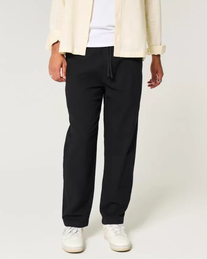 Linen-Blend Loose Pull-On Pants,Linen-Blend Loose Pull-On Pants Linen-Blend Loose Pull-On Pants,Linen-Blend Loose Pull-On Pants