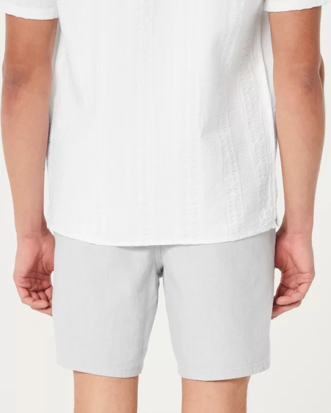 Linen-Blend Pull-On Shorts 7″,Linen-Blend Pull-On Shorts 7″ Linen-Blend Pull-On Shorts 7″,Linen-Blend Pull-On Shorts 7″