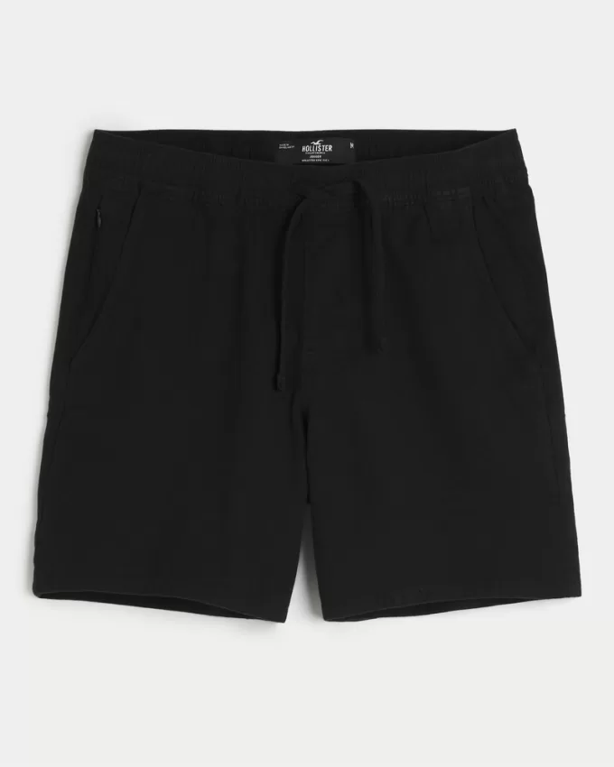 Linen-Blend Pull-On Shorts 7″,Linen-Blend Pull-On Shorts 7″ Linen-Blend Pull-On Shorts 7″,Linen-Blend Pull-On Shorts 7″