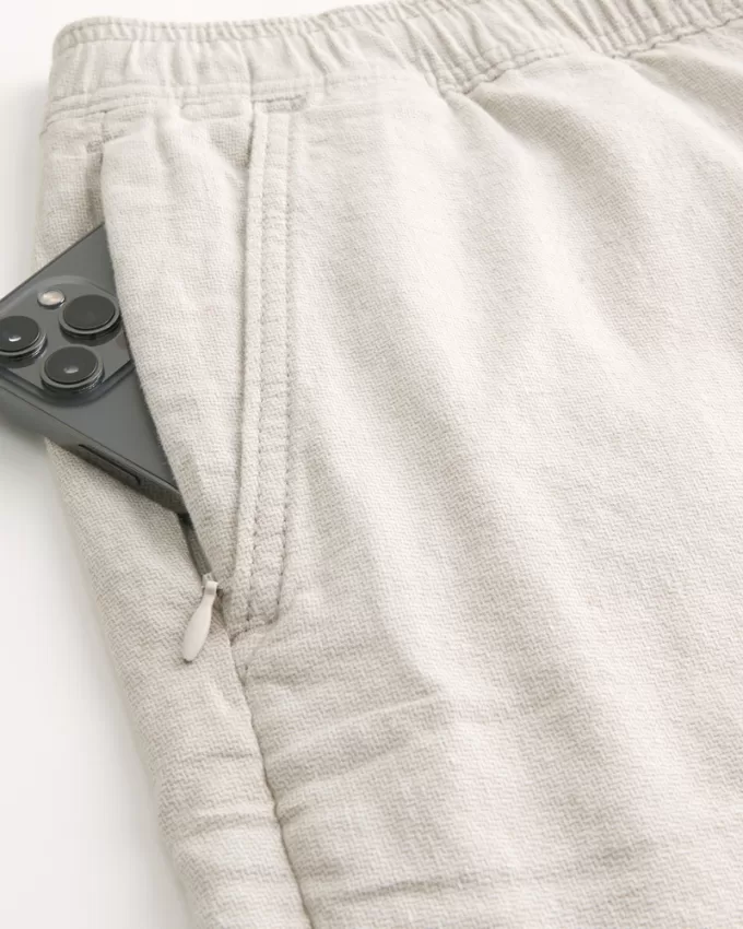 Linen-Blend Pull-On Shorts 7″,Linen-Blend Pull-On Shorts 7″ Linen-Blend Pull-On Shorts 7″,Linen-Blend Pull-On Shorts 7″
