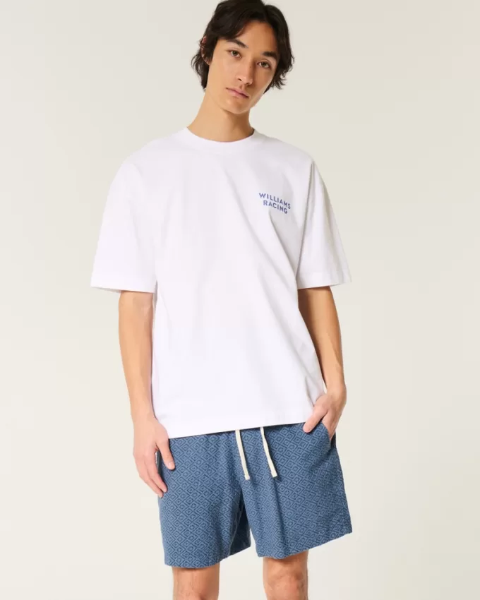 Linen-Blend Pull-On Shorts,Linen-Blend Pull-On Shorts Linen-Blend Pull-On Shorts,Linen-Blend Pull-On Shorts