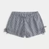Linen-Blend Side Bow Soft Shorts,Linen-Blend Side Bow Soft Shorts Linen-Blend Side Bow Soft Shorts,Linen-Blend Side Bow Soft Shorts