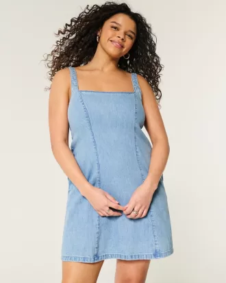 Linen-Blend Structured Mini Dress,Linen-Blend Structured Mini Dress Linen-Blend Structured Mini Dress,Linen-Blend Structured Mini Dress