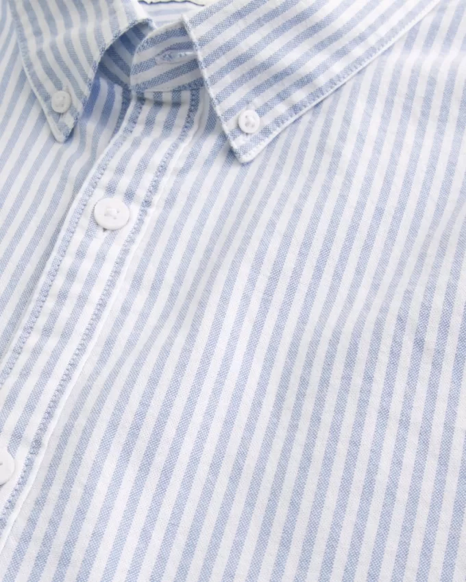Long-Sleeve Baggy Oxford Shirt,Long-Sleeve Baggy Oxford Shirt Long-Sleeve Baggy Oxford Shirt,Long-Sleeve Baggy Oxford Shirt