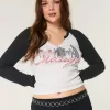 Long-Sleeve Chicago Graphic Notch-Neck Baby Tee,Long-Sleeve Chicago Graphic Notch-Neck Baby Tee Long-Sleeve Chicago Graphic Notch-Neck Baby Tee,Long-Sleeve Chicago Graphic Notch-Neck Baby Tee