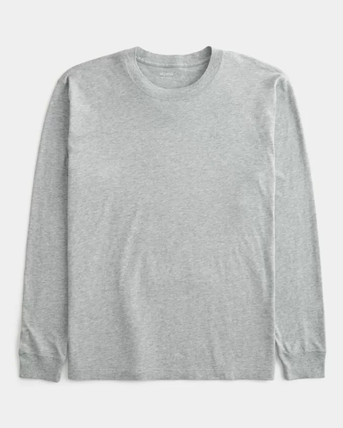 Long-Sleeve Cotton Crew T-Shirt,Long-Sleeve Cotton Crew T-Shirt Long-Sleeve Cotton Crew T-Shirt,Long-Sleeve Cotton Crew T-Shirt