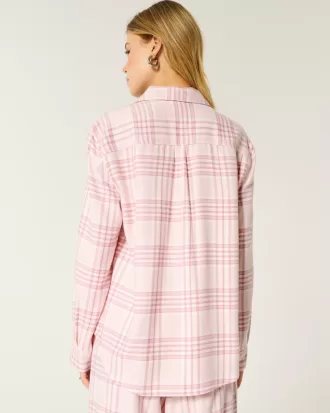Long-Sleeve Flannel Pajama Top,Long-Sleeve Flannel Pajama Top Long-Sleeve Flannel Pajama Top,Long-Sleeve Flannel Pajama Top