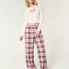 Long-Sleeve Graphic Tee & Flannel Pajama Pants Set,Long-Sleeve Graphic Tee & Flannel Pajama Pants Set Long-Sleeve Graphic Tee & Flannel Pajama Pants Set,Long-Sleeve Graphic Tee & Flannel Pajama Pants Set