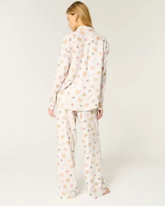 Long-Sleeve Pajama Shirt & Pants Set,Long-Sleeve Pajama Shirt & Pants Set Long-Sleeve Pajama Shirt & Pants Set,Long-Sleeve Pajama Shirt & Pants Set