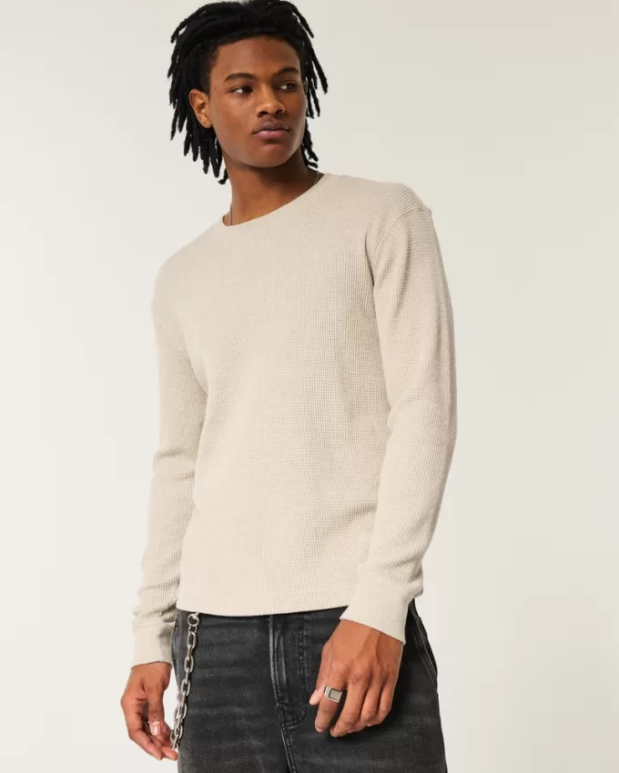Long-Sleeve Thermal Crew T-Shirt,Long-Sleeve Thermal Crew T-Shirt Long-Sleeve Thermal Crew T-Shirt,Long-Sleeve Thermal Crew T-Shirt