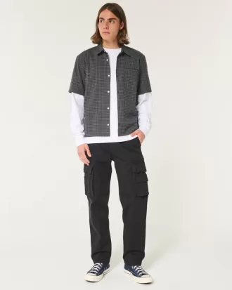 Loose Heavyweight Cargo Pants,Loose Heavyweight Cargo Pants
