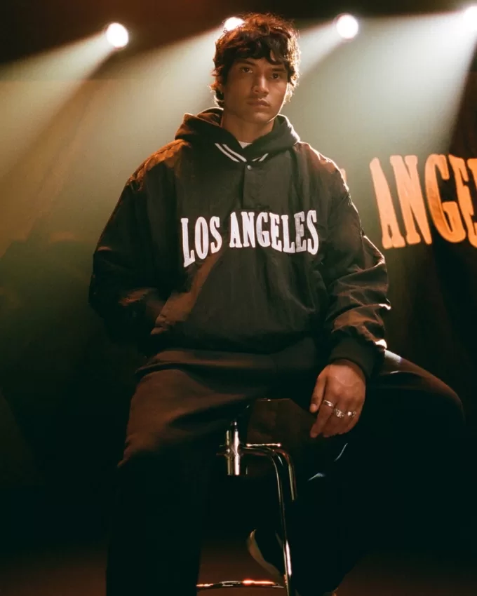 Los Angeles Graphic Popover Jacket,Los Angeles Graphic Popover Jacket Los Angeles Graphic Popover Jacket,Los Angeles Graphic Popover Jacket