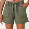 Low-Rise Adjustable Hem Shorts,Low-Rise Adjustable Hem Shorts Low-Rise Adjustable Hem Shorts,Low-Rise Adjustable Hem Shorts