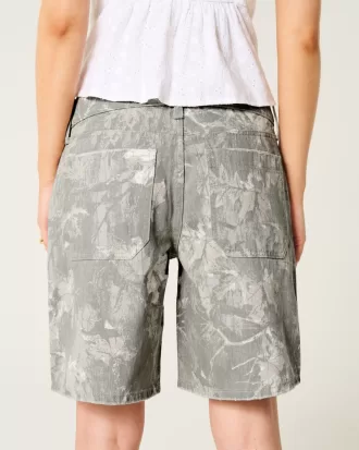 Low-Rise Camo Baggy Jort,Low-Rise Camo Baggy Jort