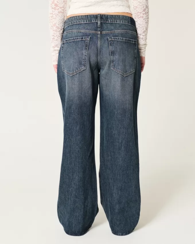 Low-Rise Dark Wash Baggy Jeans,Low-Rise Dark Wash Baggy Jeans Low-Rise Dark Wash Baggy Jeans,Low-Rise Dark Wash Baggy Jeans