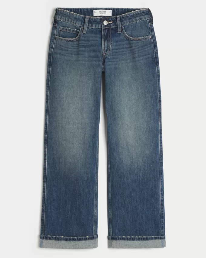 Low-Rise Dark Wash Baggy Jeans,Low-Rise Dark Wash Baggy Jeans Low-Rise Dark Wash Baggy Jeans,Low-Rise Dark Wash Baggy Jeans