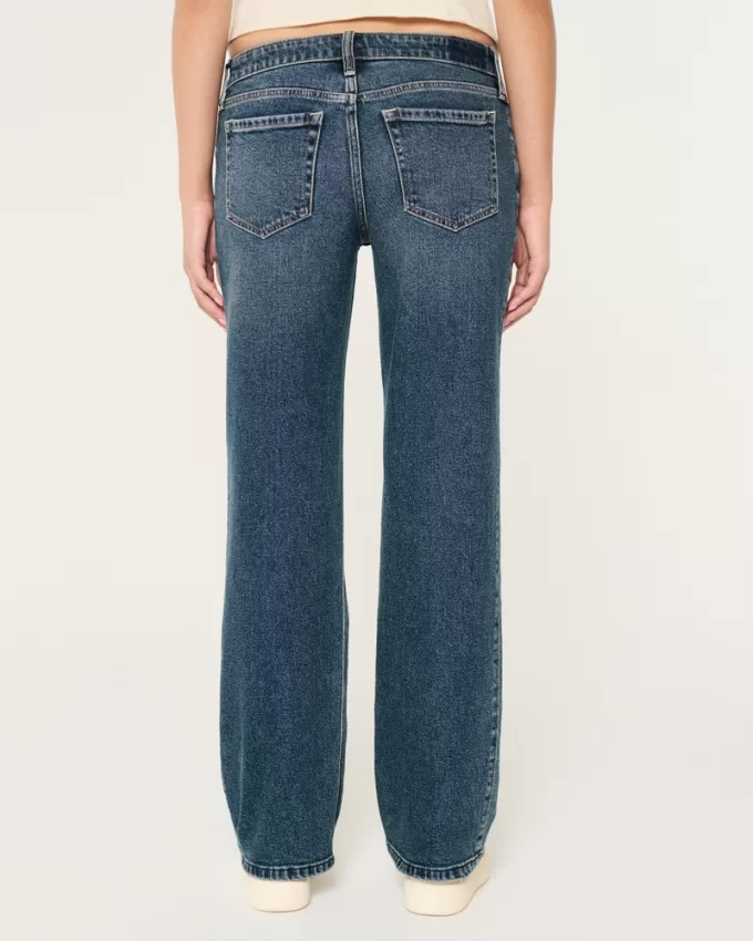 Low-Rise Dark Wash Relaxed Straight Jeans,Low-Rise Dark Wash Relaxed Straight Jeans Low-Rise Dark Wash Relaxed Straight Jeans,Low-Rise Dark Wash Relaxed Straight Jeans