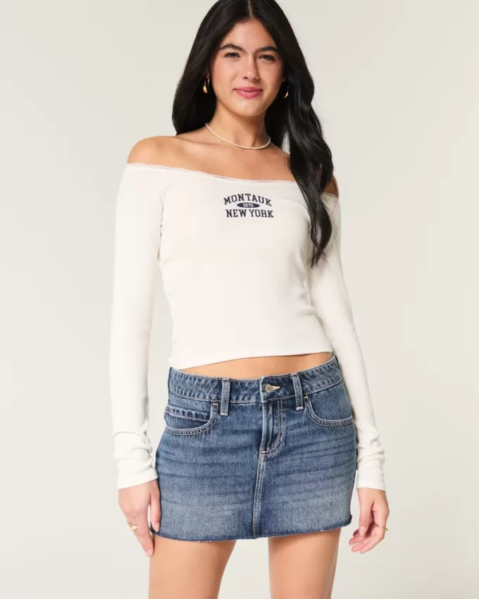 Low-Rise Denim Mini Skort,Low-Rise Denim Mini Skort Low-Rise Denim Mini Skort,Low-Rise Denim Mini Skort