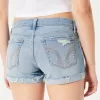 Low-Rise Distressed Light Wash Denim Shorts,Low-Rise Distressed Light Wash Denim Shorts Low-Rise Distressed Light Wash Denim Shorts,Low-Rise Distressed Light Wash Denim Shorts