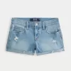 Low-Rise Distressed Light Wash Denim Shorts,Low-Rise Distressed Light Wash Denim Shorts Low-Rise Distressed Light Wash Denim Shorts,Low-Rise Distressed Light Wash Denim Shorts