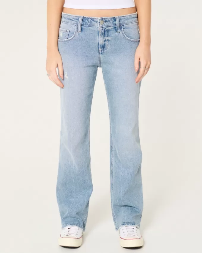 Low-Rise Distressed Medium Wash Relaxed Straight Jeans,Low-Rise Distressed Medium Wash Relaxed Straight Jeans Low-Rise Distressed Medium Wash Relaxed Straight Jeans,Low-Rise Distressed Medium Wash Relaxed Straight Jeans