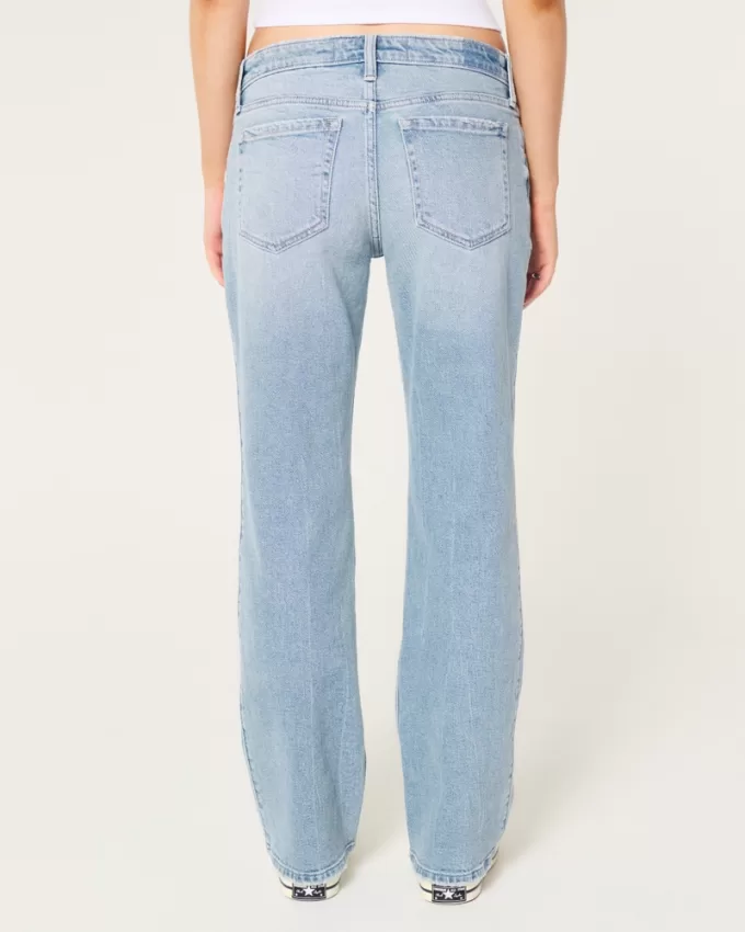 Low-Rise Distressed Medium Wash Relaxed Straight Jeans,Low-Rise Distressed Medium Wash Relaxed Straight Jeans Low-Rise Distressed Medium Wash Relaxed Straight Jeans,Low-Rise Distressed Medium Wash Relaxed Straight Jeans