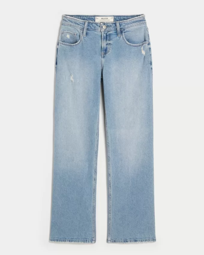 Low-Rise Distressed Medium Wash Relaxed Straight Jeans,Low-Rise Distressed Medium Wash Relaxed Straight Jeans Low-Rise Distressed Medium Wash Relaxed Straight Jeans,Low-Rise Distressed Medium Wash Relaxed Straight Jeans