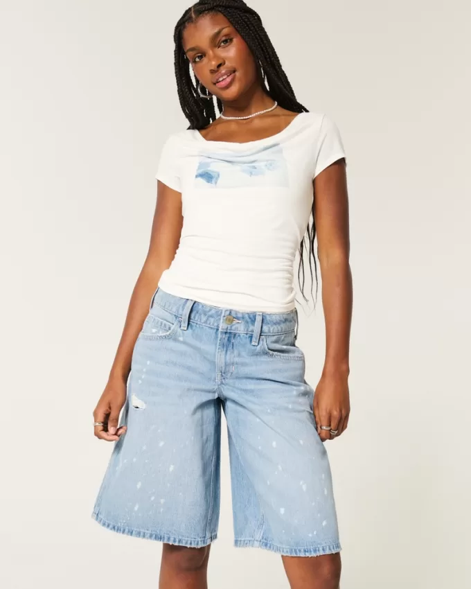 Low-Rise Distressed Super Baggy Jort,Low-Rise Distressed Super Baggy Jort Low-Rise Distressed Super Baggy Jort,Low-Rise Distressed Super Baggy Jort