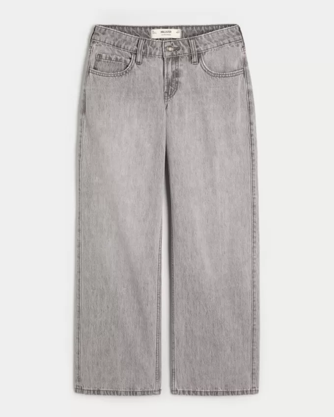 Low-Rise Grey Baggy Jeans,Low-Rise Grey Baggy Jeans Low-Rise Grey Baggy Jeans,Low-Rise Grey Baggy Jeans