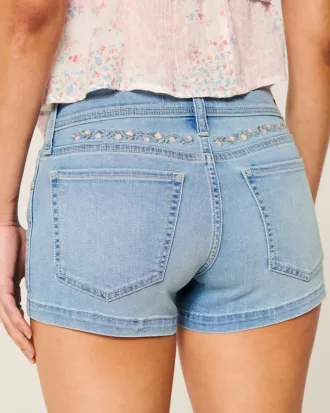 Low Rise Light Wash Floral Embroidered Denim Shortie ShortsLow Rise Light Wash Floral Embroidered Denim Shortie Shorts 1 330x413 - Low-Rise Light Wash Floral Embroidered Denim Shortie Shorts,Low-Rise Light Wash Floral Embroidered Denim Shortie Shorts