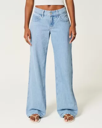 Low-Rise Light Wash Foldover Waist Baggy Jeans,Low-Rise Light Wash Foldover Waist Baggy Jeans Low-Rise Light Wash Foldover Waist Baggy Jeans,Low-Rise Light Wash Foldover Waist Baggy Jeans