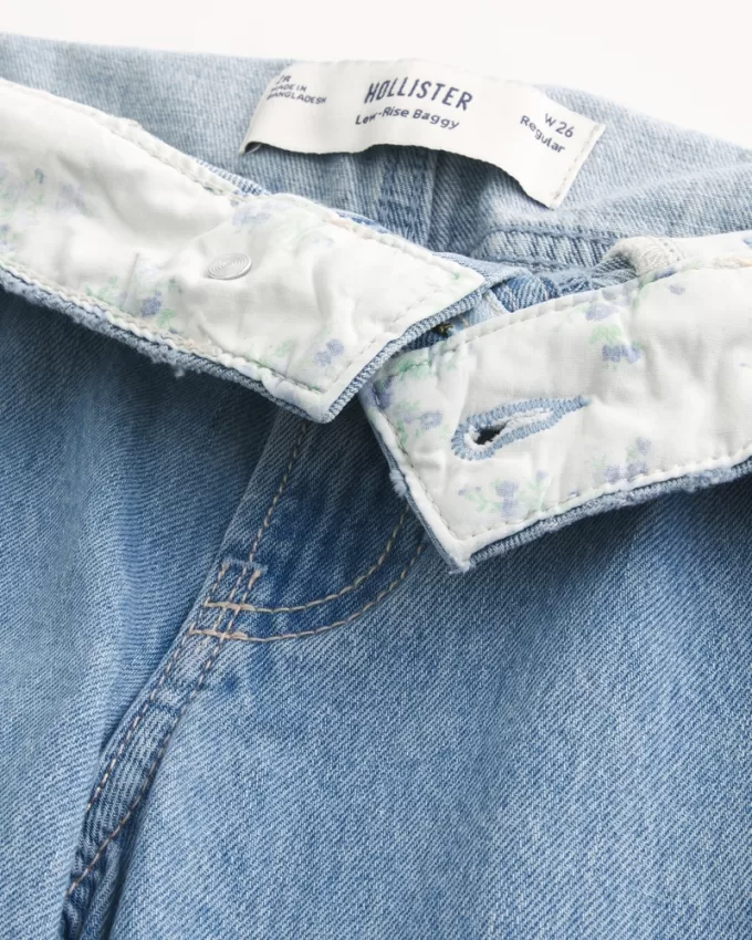 Low-Rise Light Wash Foldover Waist Baggy Jeans,Low-Rise Light Wash Foldover Waist Baggy Jeans Low-Rise Light Wash Foldover Waist Baggy Jeans,Low-Rise Light Wash Foldover Waist Baggy Jeans