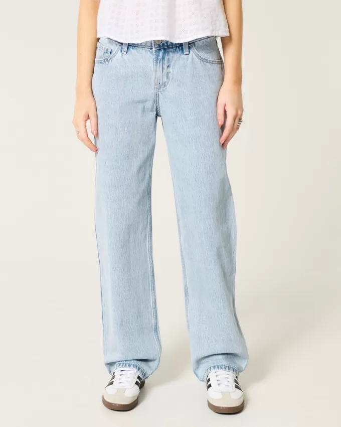 Low-Rise Light Wash Loose Jeans,Low-Rise Light Wash Loose Jeans Low-Rise Light Wash Loose Jeans,Low-Rise Light Wash Loose Jeans