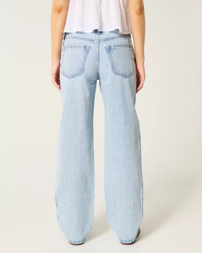 Low-Rise Light Wash Loose Jeans,Low-Rise Light Wash Loose Jeans Low-Rise Light Wash Loose Jeans,Low-Rise Light Wash Loose Jeans