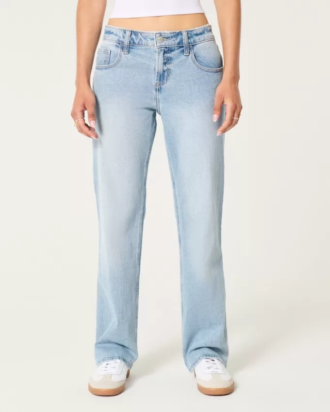 Low-Rise Light Wash Relaxed Straight Jeans,Low-Rise Light Wash Relaxed Straight Jeans Low-Rise Light Wash Relaxed Straight Jeans,Low-Rise Light Wash Relaxed Straight Jeans