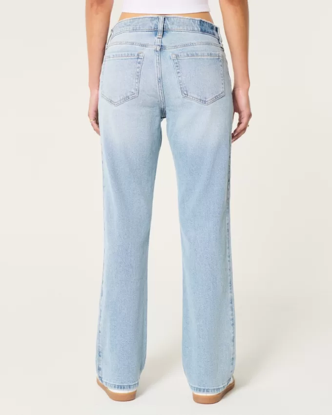 Low-Rise Light Wash Relaxed Straight Jeans,Low-Rise Light Wash Relaxed Straight Jeans Low-Rise Light Wash Relaxed Straight Jeans,Low-Rise Light Wash Relaxed Straight Jeans
