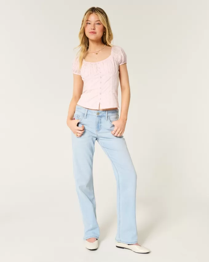 Low-Rise Light Wash Strawberry Graphic Relaxed Straight Jeans,Low-Rise Light Wash Strawberry Graphic Relaxed Straight Jeans Low-Rise Light Wash Strawberry Graphic Relaxed Straight Jeans,Low-Rise Light Wash Strawberry Graphic Relaxed Straight Jeans