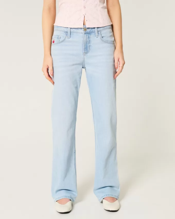 Low-Rise Light Wash Strawberry Graphic Relaxed Straight Jeans,Low-Rise Light Wash Strawberry Graphic Relaxed Straight Jeans Low-Rise Light Wash Strawberry Graphic Relaxed Straight Jeans,Low-Rise Light Wash Strawberry Graphic Relaxed Straight Jeans