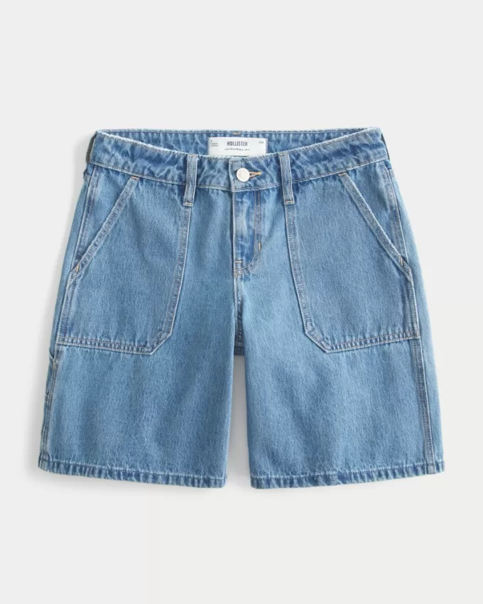 Low-Rise Medium Wash Baggy Carpenter Jort,Low-Rise Medium Wash Baggy Carpenter Jort Low-Rise Medium Wash Baggy Carpenter Jort,Low-Rise Medium Wash Baggy Carpenter Jort