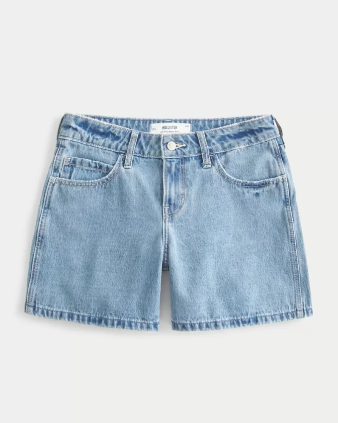Low-Rise Medium Wash Baggy Denim Shorts 5″,Low-Rise Medium Wash Baggy Denim Shorts 5″ Low-Rise Medium Wash Baggy Denim Shorts 5″,Low-Rise Medium Wash Baggy Denim Shorts 5″
