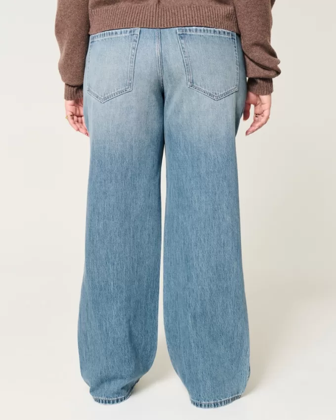 Low Rise Medium Wash Baggy Jeans,Low Rise Medium Wash Baggy Jeans Low Rise Medium Wash Baggy Jeans,Low Rise Medium Wash Baggy Jeans
