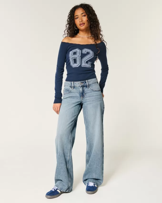 Low-Rise Medium Wash Baggy Jeans,Low-Rise Medium Wash Baggy Jeans Low-Rise Medium Wash Baggy Jeans,Low-Rise Medium Wash Baggy Jeans