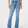 Low-Rise Medium Wash Boot Jeans,Low-Rise Medium Wash Boot Jeans