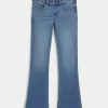 Low-Rise Medium Wash Boot Jeans,Low-Rise Medium Wash Boot Jeans