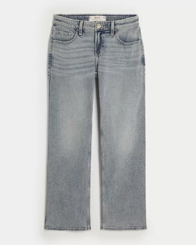 Low-Rise Medium Wash Relaxed Straight Jeans,Low-Rise Medium Wash Relaxed Straight Jeans Low-Rise Medium Wash Relaxed Straight Jeans,Low-Rise Medium Wash Relaxed Straight Jeans