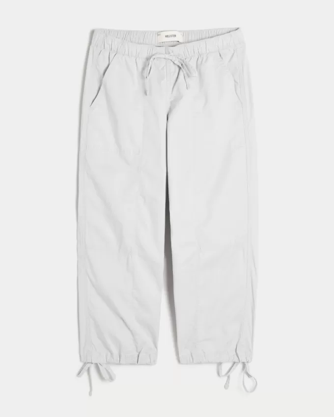 Low-Rise Poplin Baggy Capri Pants,Low-Rise Poplin Baggy Capri Pants Low-Rise Poplin Baggy Capri Pants,Low-Rise Poplin Baggy Capri Pants