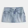 Low-Rise Star Embroidered Denim Mini Skort,Low-Rise Star Embroidered Denim Mini Skort Low-Rise Star Embroidered Denim Mini Skort,Low-Rise Star Embroidered Denim Mini Skort